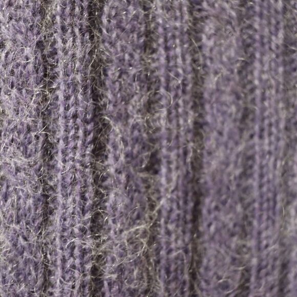 Fantasie Terrens Periwinkle Cowl Neck Cap Sleeve Mohair Sweater LG - Picture 5 of 12